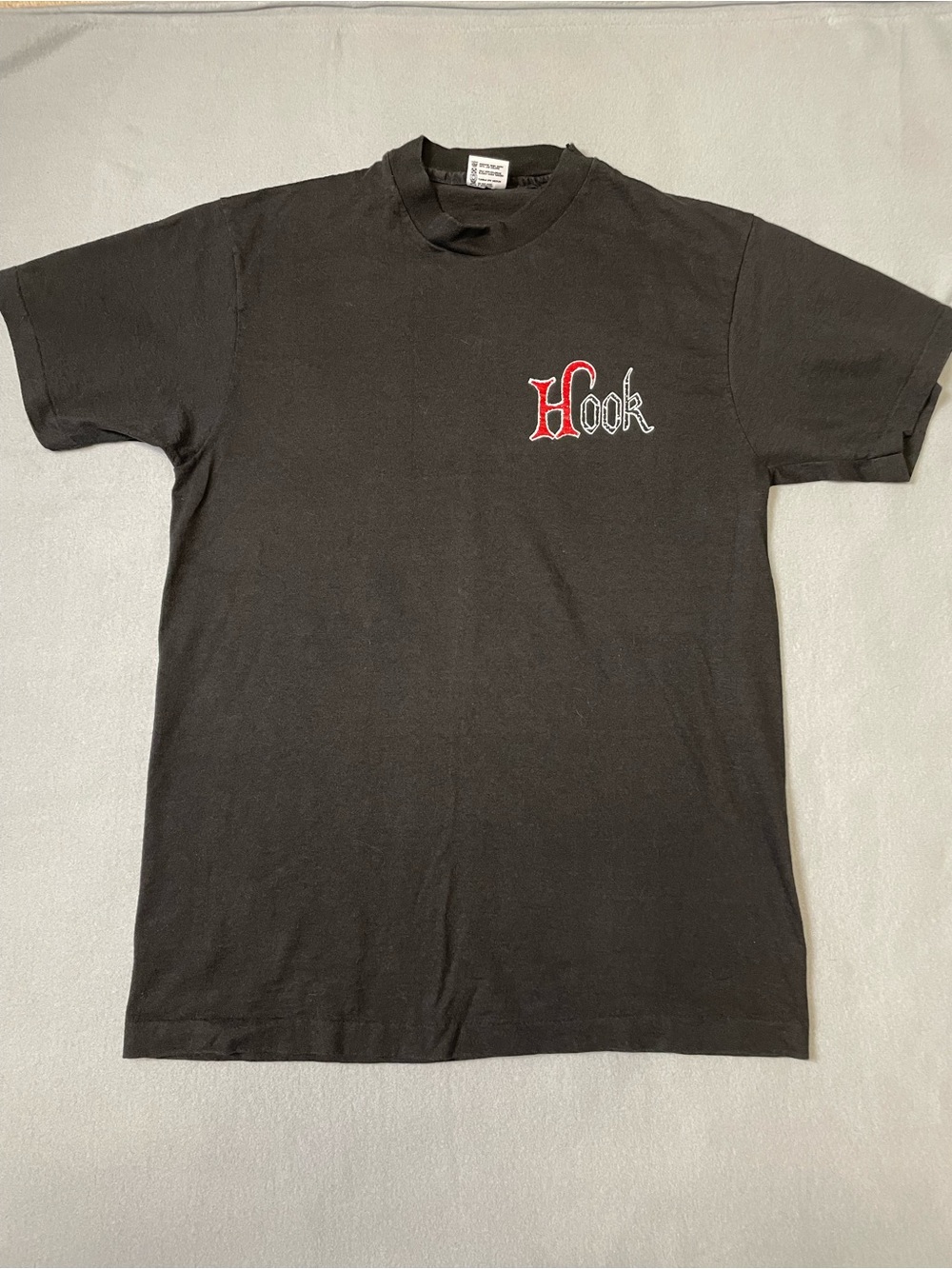 Vintage 1991 HOOK Movie Promo Shirt Adult Size L Robin Williams Tri Star Anvil